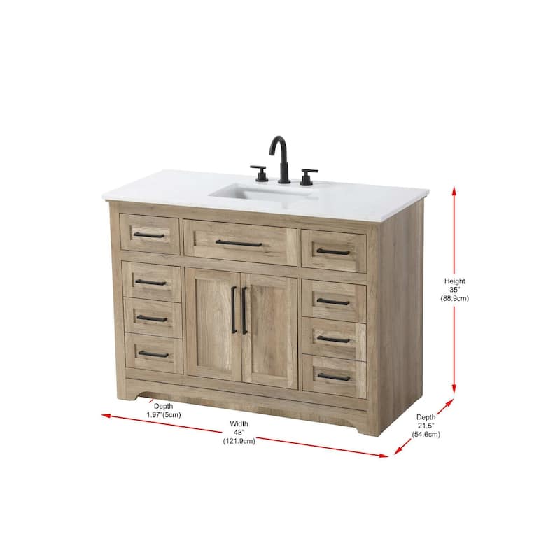 Nathaniel Single Bathroom Vanity (48-60 inch)