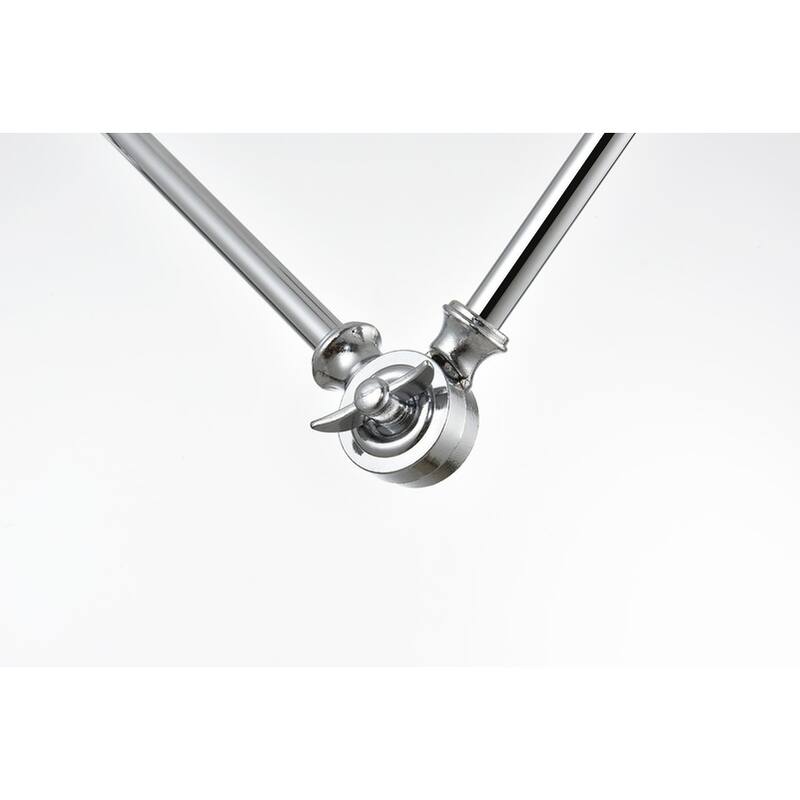 Legend 1 Light Black Swing Arm Wall Sconce - 6