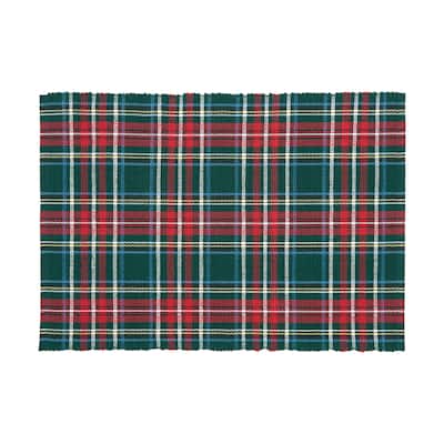 Weston Plaid Placemat Set 6