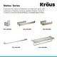 preview thumbnail 5 of 19, KRAUS Stelios Bathroom Towel Ring