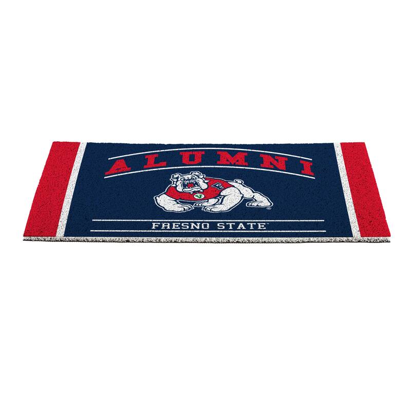 28 in. x 16 in. Fresno State Alumni Full Color PVC Door Mat