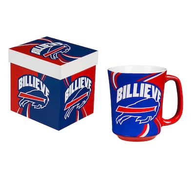 Buffalo Bills, 14 oz Ceramic Coffee Mug w/ Gift Box