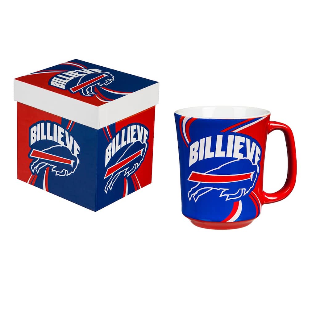 Buffalo Bills, 14 oz Ceramic Coffee Mug w/ Gift Box