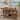 63" Solid Wood Kitchen Island Table with Storage & Seating, Three-Tier Storage, Full-Length Open Shelves, Farmhouse Style
