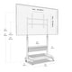preview thumbnail 12 of 19, FITUEYES Mobile TV Stand Modern Storage TV Cart Mount for TVs Up to 85 Inch