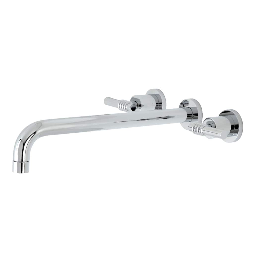 Milano 3-Hole Wall Mount Roman Tub Faucet