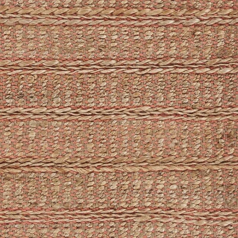HomeRoots No Pattern and Not Solid Color Bohemian Rectangle Area Rug - 9' X 12'