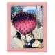 preview thumbnail 135 of 138, Pink Yellow Cactus III -Framed Print w/glass-Cherry Red 9x11 - Pink