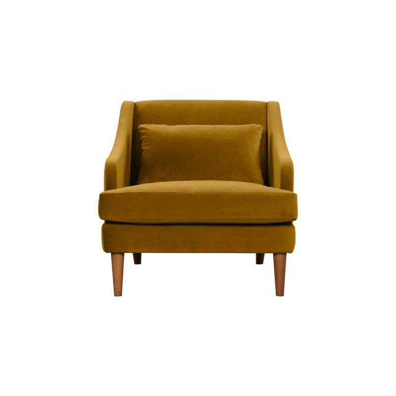 Las Vegas Upholstered Club Chair, Dijon Velvet