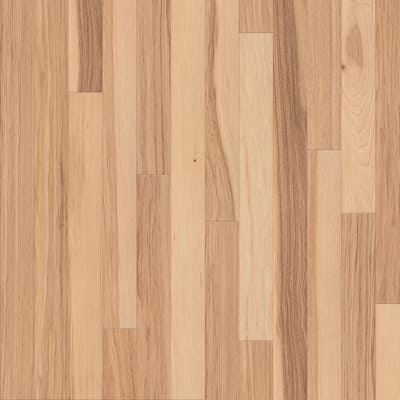Shaw SW777 The Gallery 3" Wide Smooth Engineered Hickory Hardwood