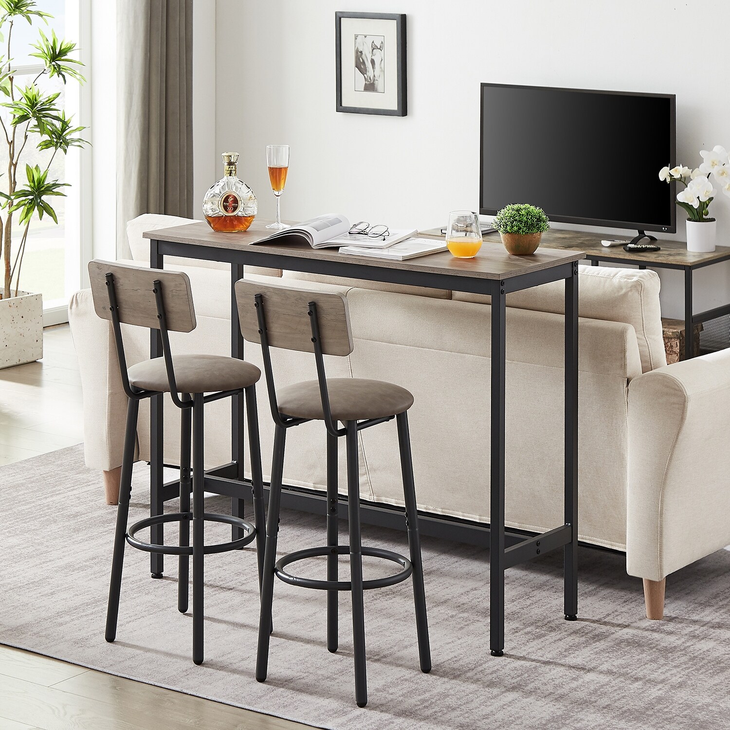 Thin high best sale top table