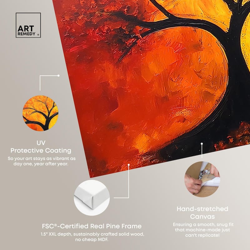 Tree of Opposites I Canvas by Art Remedy, Gallery Wrapped