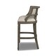 preview thumbnail 12 of 72, Paris Farmhouse Counter and Bar Stool with Backrest