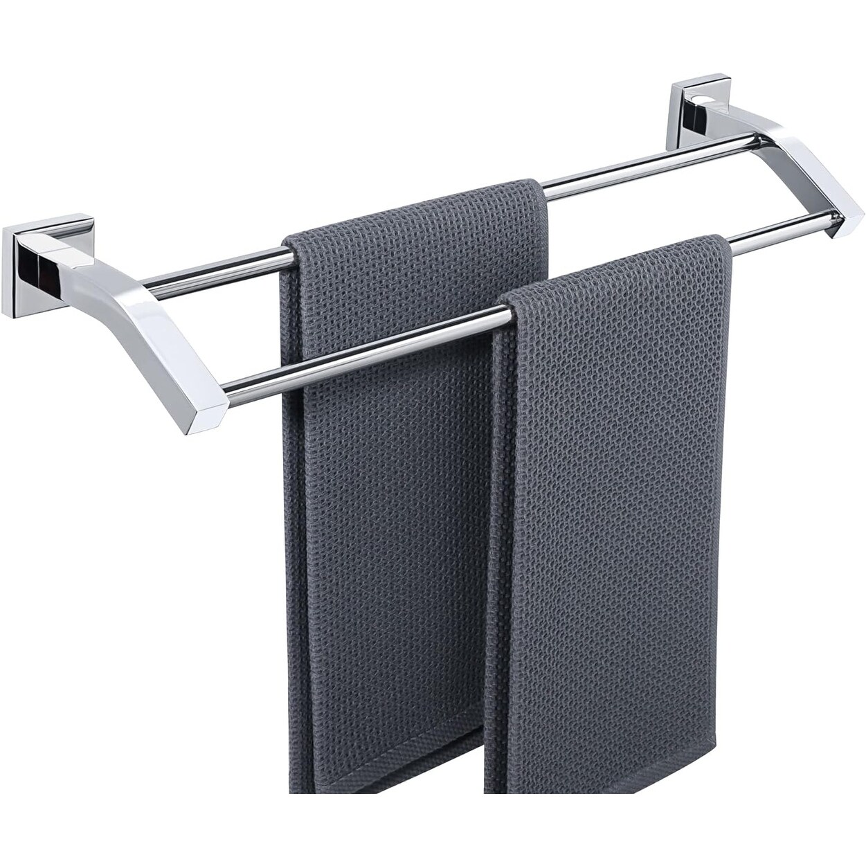 Friction mount towel bar clearance
