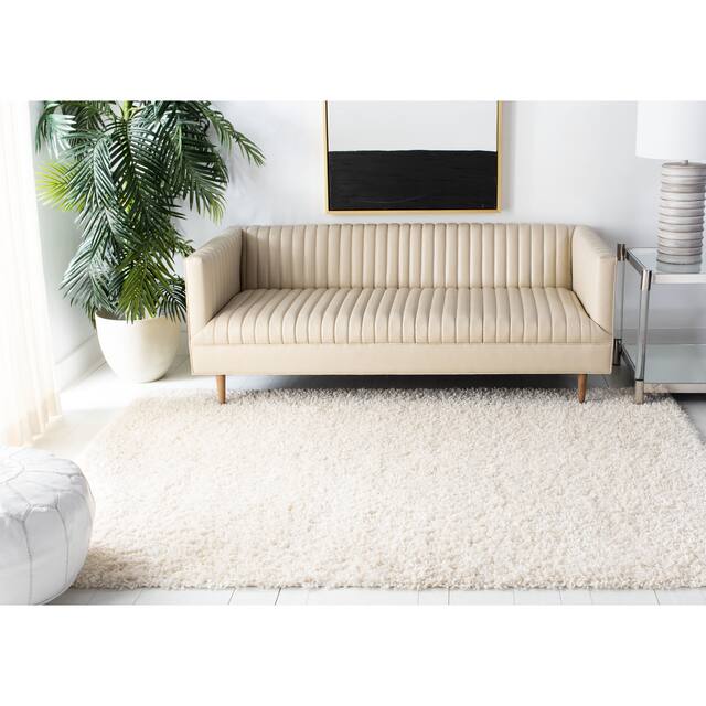 SAFAVIEH August Shag Veroana Solid 1.5-inch Thick Rug