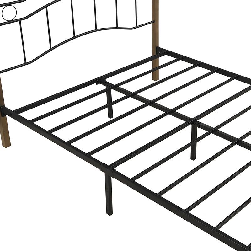 Bouvardia Contemporary Iron Bed Frame by Christopher Knight Home