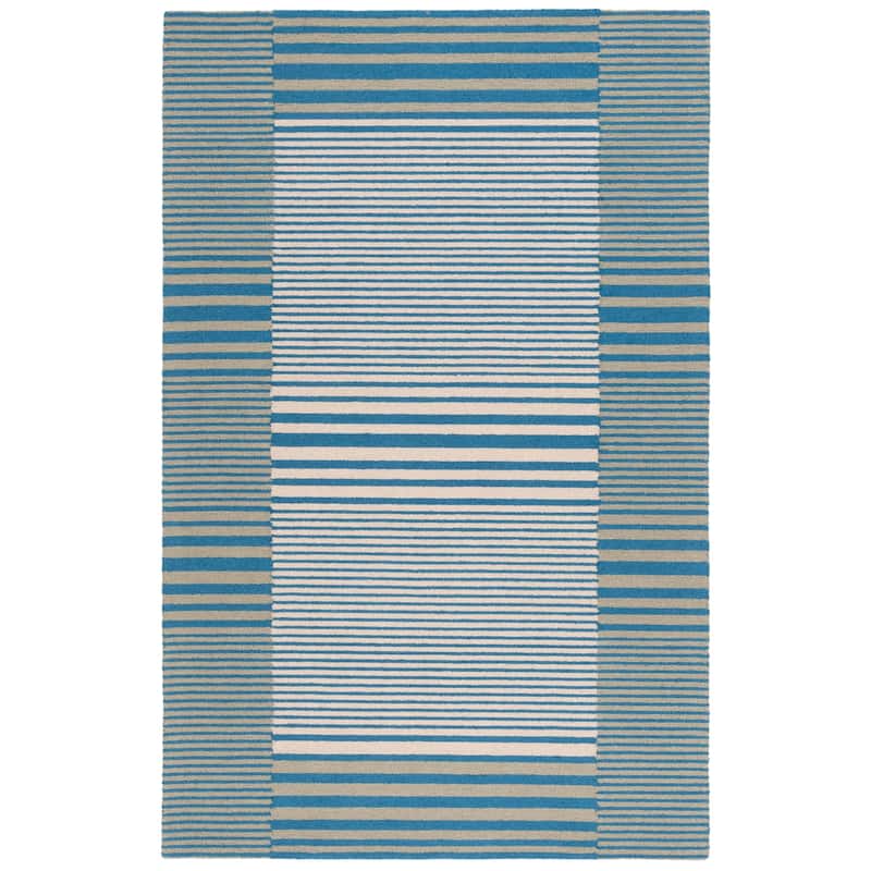 SAFAVIEH Handmade Genre Sayda Mid-Century Modern Wool Rug