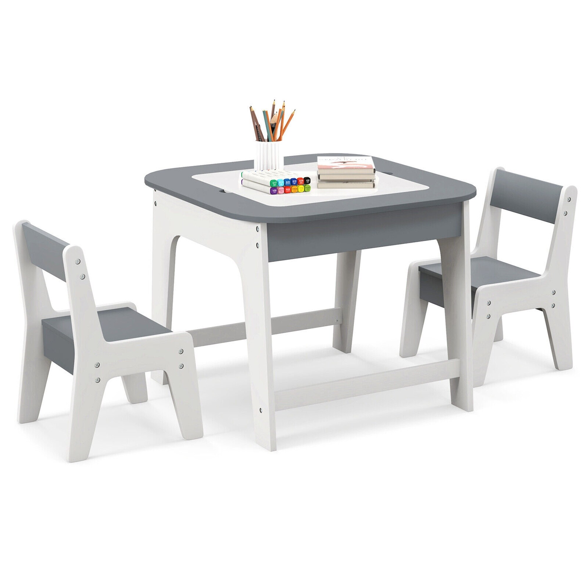 Gymax table and chairs 2025