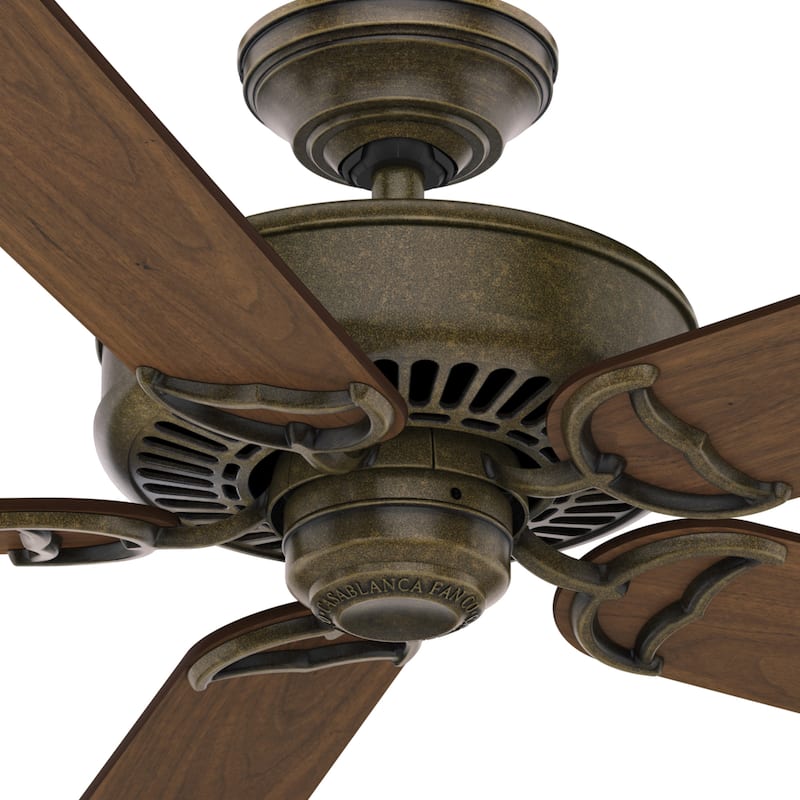 Casablanca 54" Panama Ceiling Fan with Wall Control - Traditional - 4-Speed!