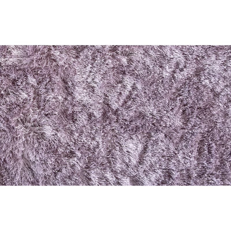 Feizy FZRG54708 Shag 2-1/2' x 6' Polyester Hand Tufted Solid Runner