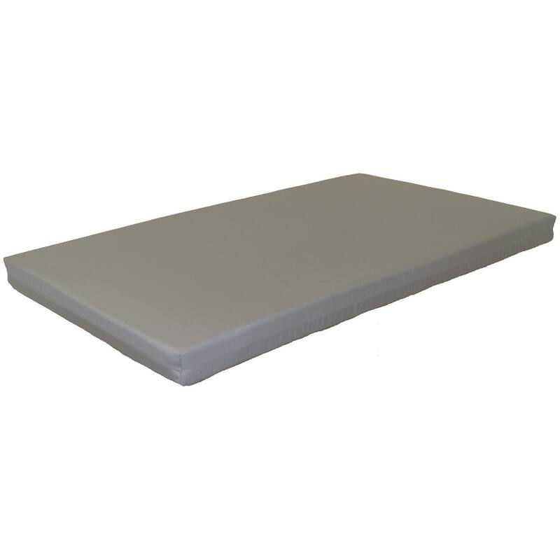 Swing Bed Cushion - 4" Thick - 75 Inch - Gray