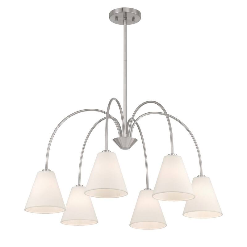 6-Light Chandelier By Trade Winds