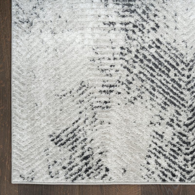 Nourison Home Dekor Indoor only Grey Persian Area Rug