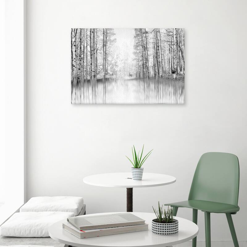 Aspen Reflection by Danita Delimont Canvas Art Print