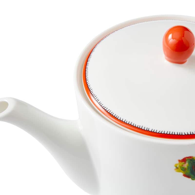 Kit Kemp for Spode Doodles Fine China Teapot - 2 pint/ 32 ounce