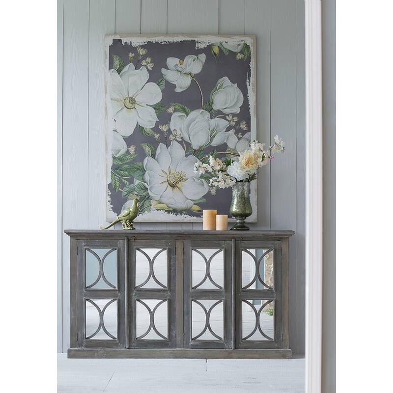 Modern Wall Decor, Botanical Wall Art Prints, Magnolia Canvas Painting, for Living Room Dining Room Bedroom Hallway