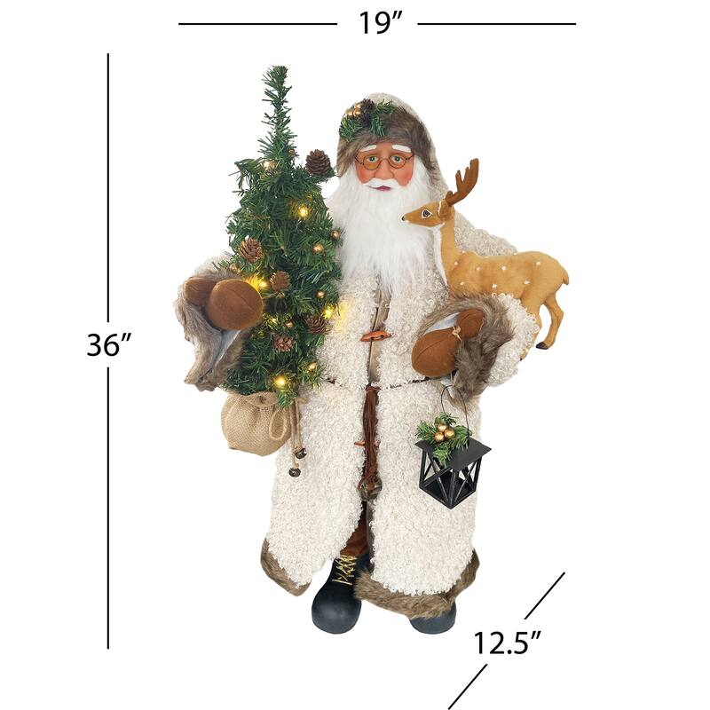 36" Woodsman Claus