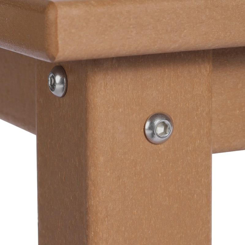 Laguna Outdoor Poly Adirondack 31" Square Coffee Table