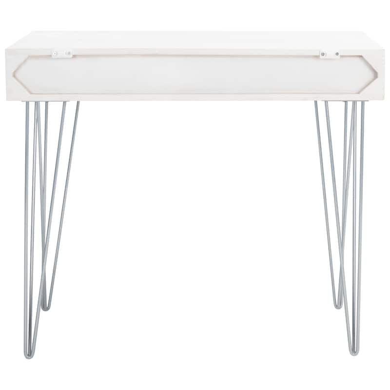 SAFAVIEH Filuta 1-Drawer 1-Shelf Hairpin Leg Desk