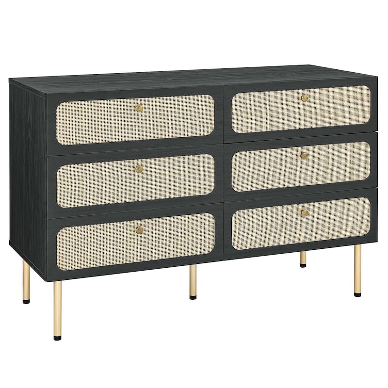 Chaucer 6-Drawer Compact Dresser