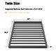 preview thumbnail 15 of 20, 2 Inch Low Profile Metal Box Spring Bunkie Board, Thin Bed Slat Replacement