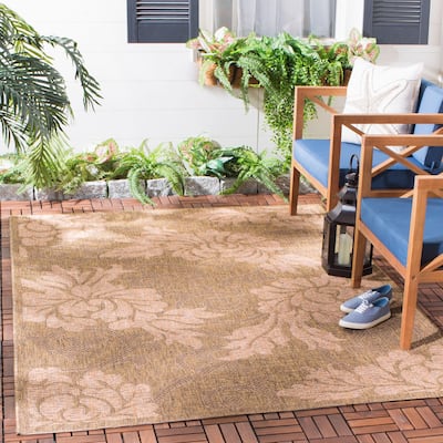 SAFAVIEH Courtyard Monna Indoor/ Outdoor Waterproof Patio Backyard Rug