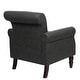 preview thumbnail 43 of 61, Mid-Century Modern Accent Chairs with Nailhead Trim