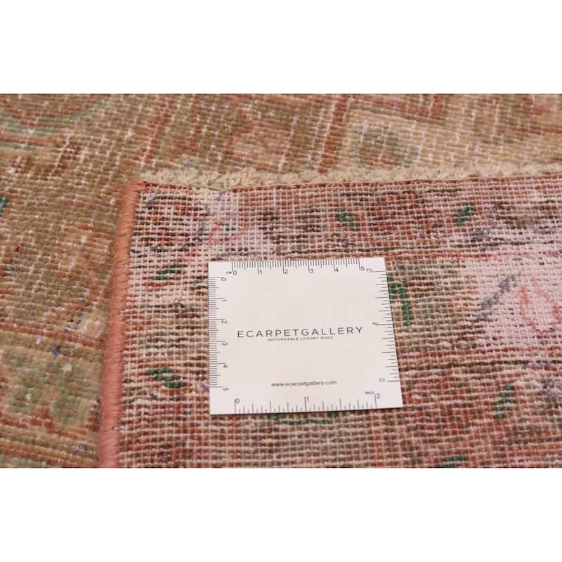ECARPETGALLERY Hand-knotted Antalya Vintage Dark Copper Wool Rug - 9'6 x 13'2