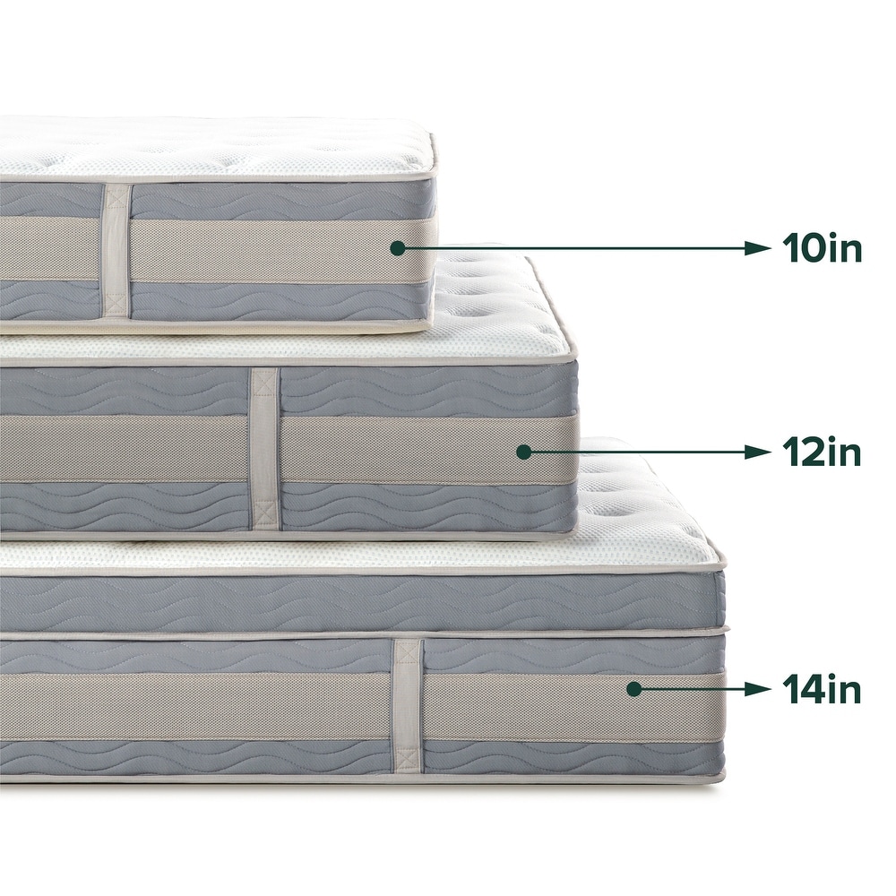 Zinus 14 gel sales infused hybrid mattress