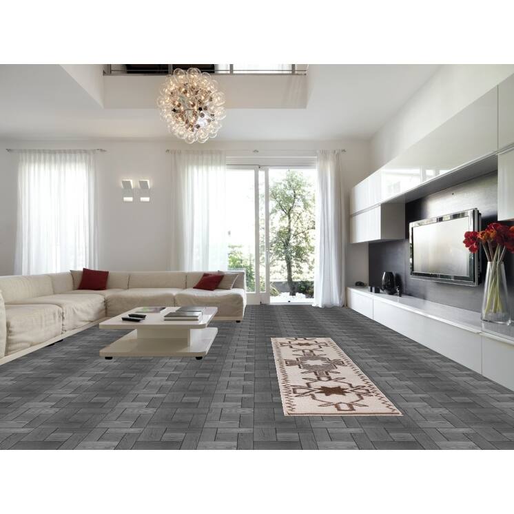 Anatolian Turkish Runner Rug Handmade Wool Carpet - 3'0"x 11'8"