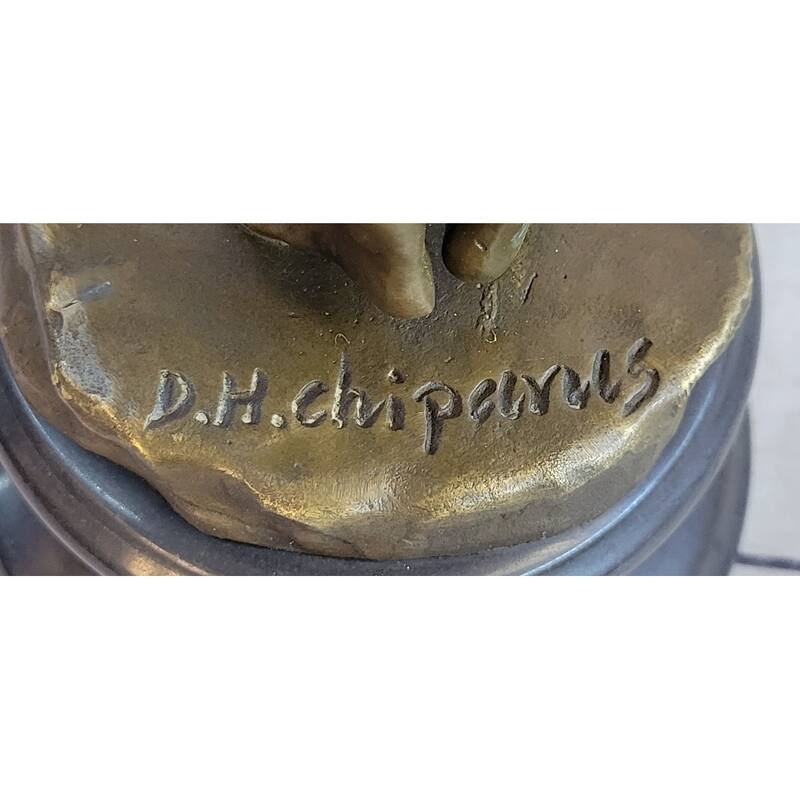 Elegant Belly Dancer Girl Bronze Statue Sculpture Art Deco Figure Dh Chiparus