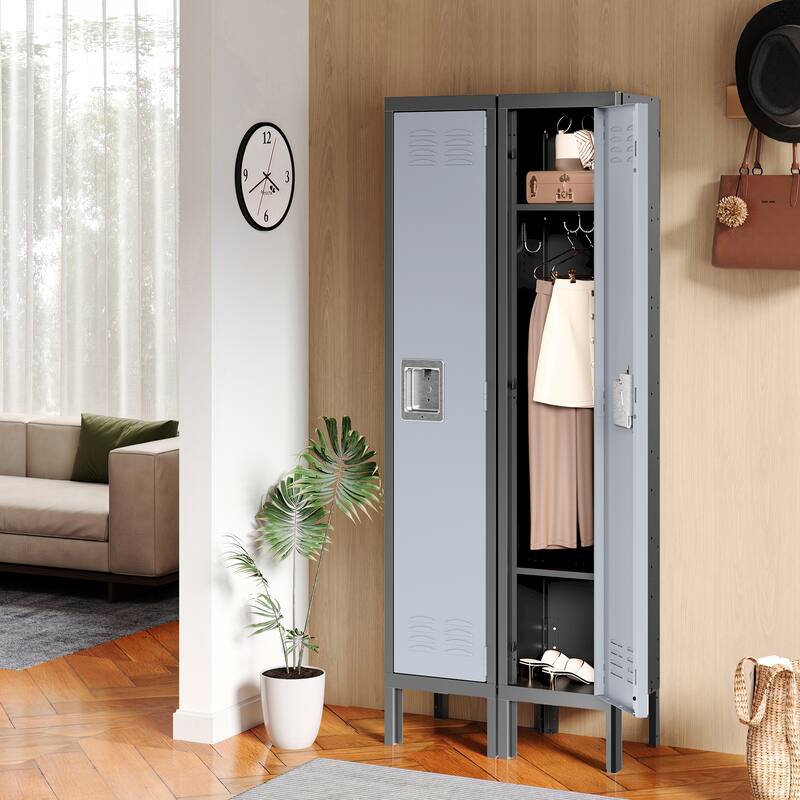 Metal Locker 1 Doors - N/A