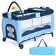 preview thumbnail 2 of 10, Costway Baby Crib Playpen Playard Pack Travel Infant Bassinet Bed