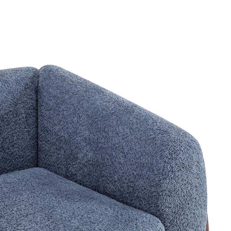 Alma Upholstered Boucle Loveseat by Christopher Knight Home