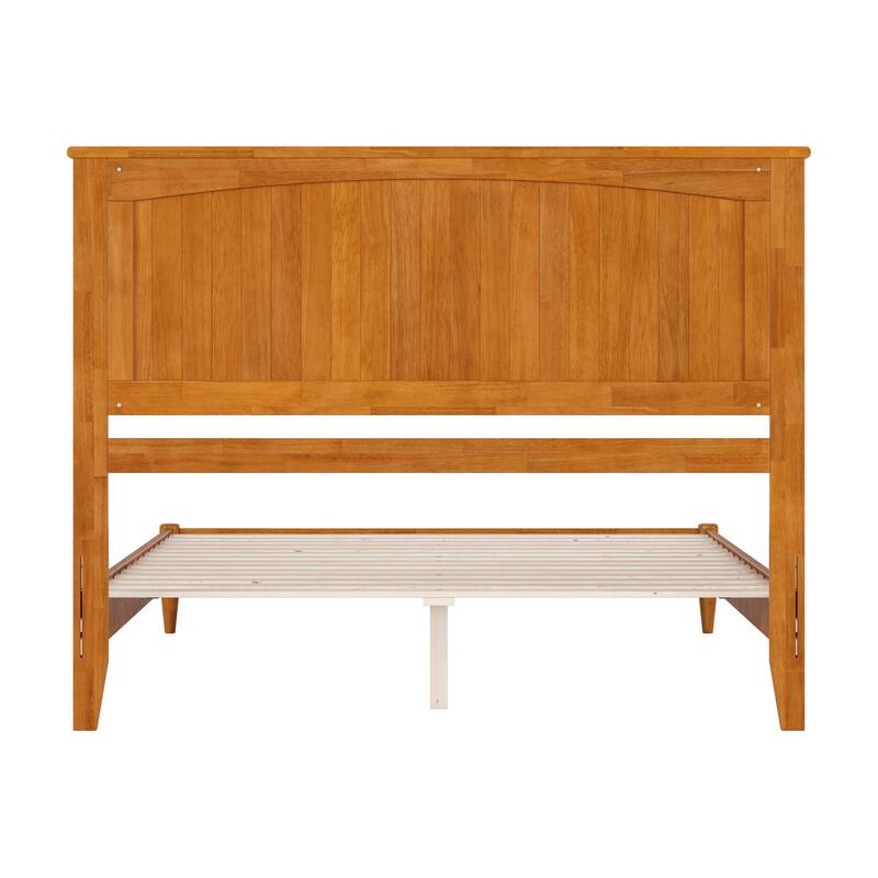 Naples Solid Wood Low Profile Platform Bed