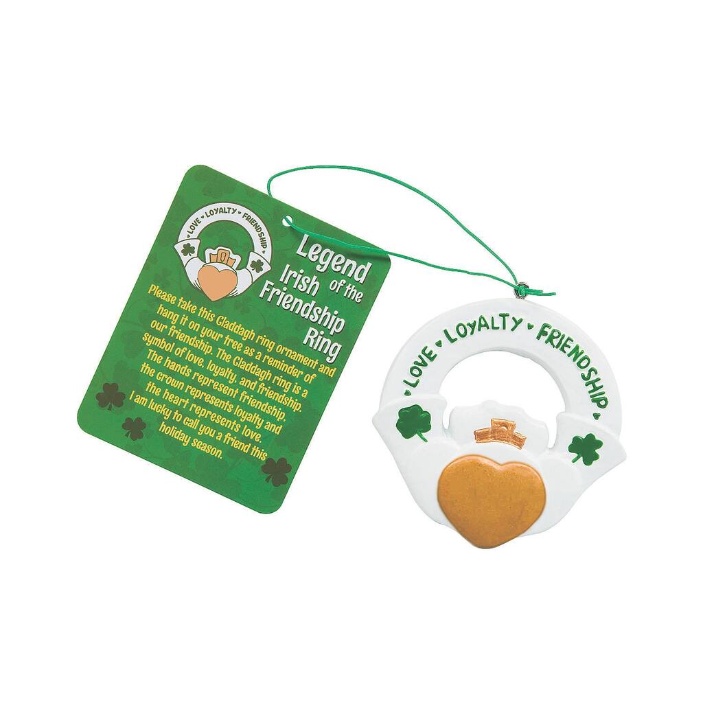 Legend Of The Irish Friendship Ring, Home Decor, 12 Pieces