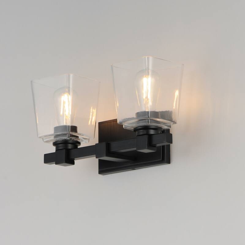 Maxim 21382 Cubos 2 Light 8" Tall Wall Sconce