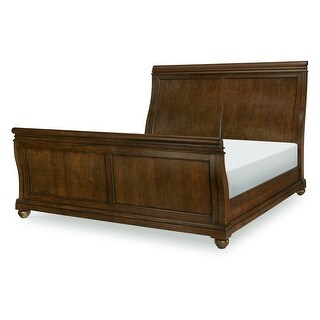 Coventry Queen Sleigh Bed in Classic Cherry - Bed Bath & Beyond - 32175810