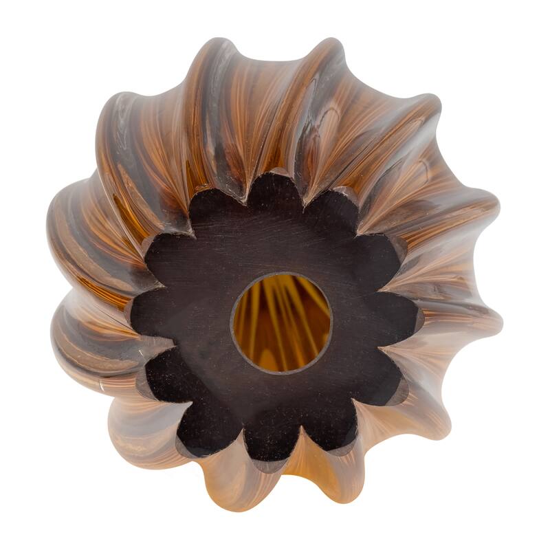 Sagebrook Home Artisan Abstract Paperweight Glass Modern Sculpture