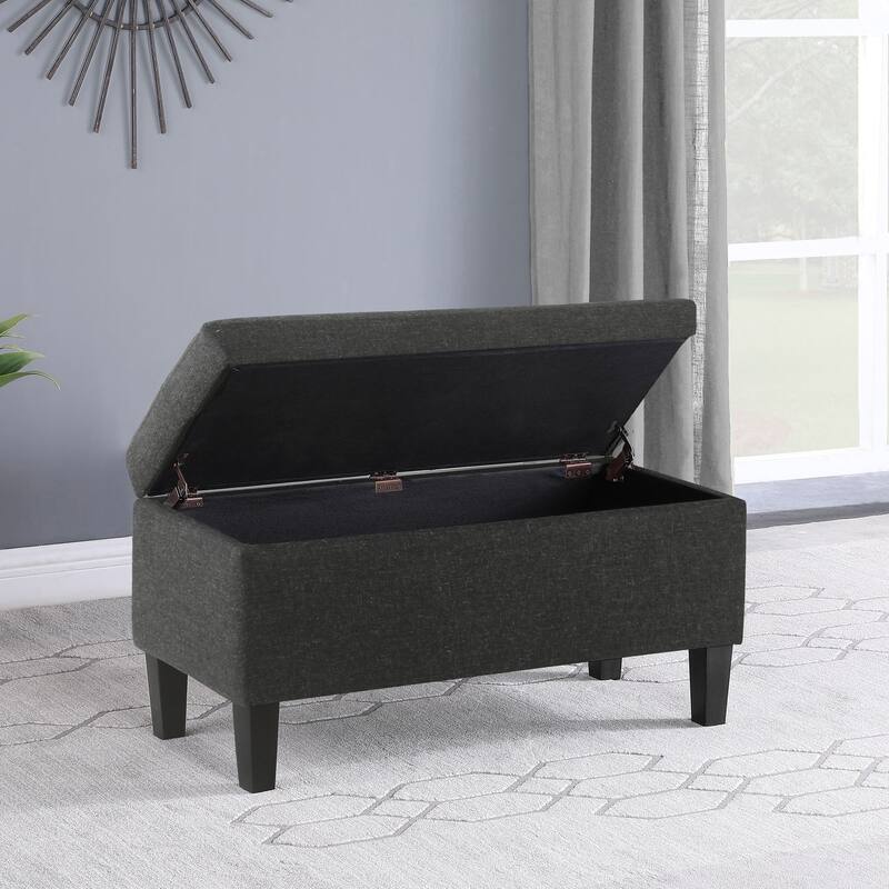 Porch & Den Minna Decorative Storage Bench